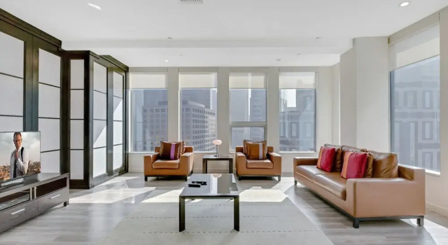 1010 Wilshire Serviced Apts, Забронировать Отель Отели Лос-Анджелеса 4 звезды, 4*