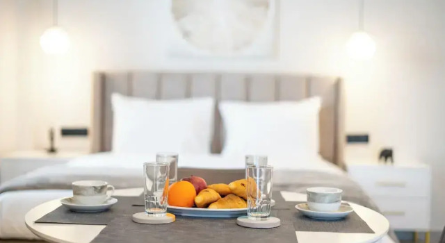 Полулюкс с балконом и с видом на город Tsikaris Boutique Guesthouse