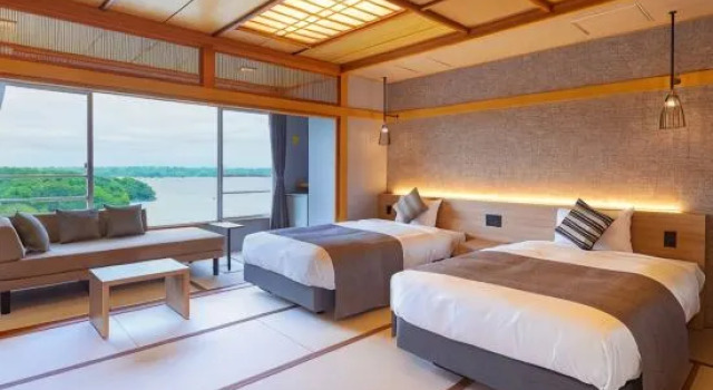 Номер Superior Ooedo Onsen Monogatari Premium Iseshima