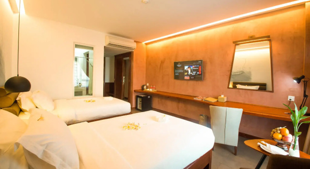 Двухместный номер Deluxe с видом на сад Almond Hotel Bassac River