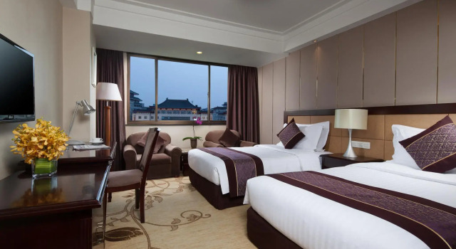 Двухместный номер Deluxe Jinjiang West Capital International Hotel