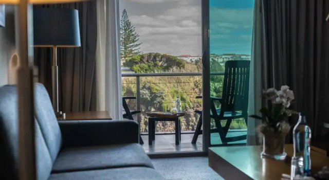 Двухместный люкс с видом на море Hotel Do Caracol