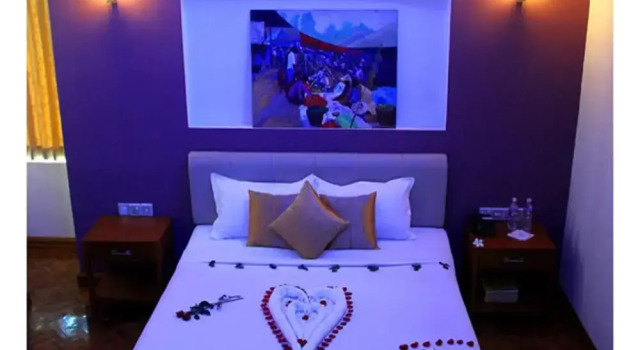 Бунгало Deluxe с красивым видом из окна Myat Nan Yone Hotel