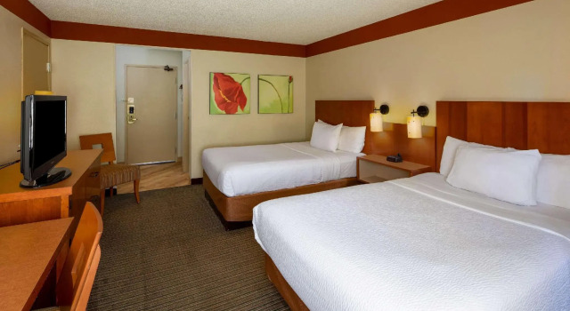 Четырёхместный номер Standard Spark by Hilton Savannah Midtown