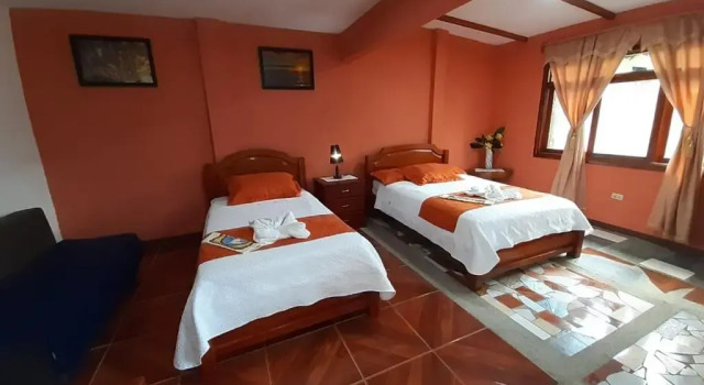 Трёхместный номер Standard с балконом и с красивым видом из окна Suymar Ecolodge Galapagos