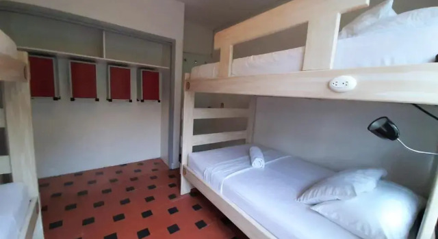 Кровать в общем номере Noah boutique hostels Medellín