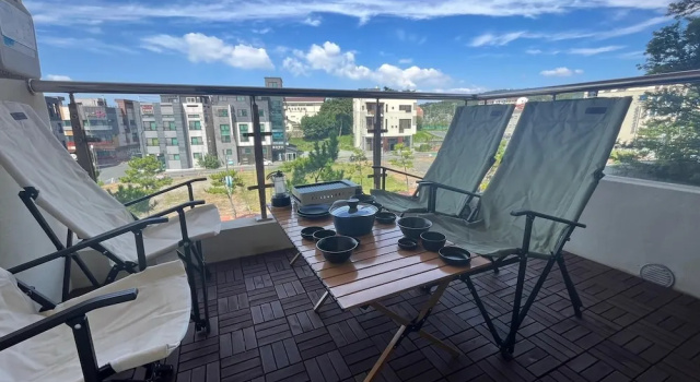 Место под палатку c 1 комнатой с балконом Daecheon 2278 Resort