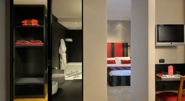 Двухместный номер Deluxe с балконом Alpi Hotel
