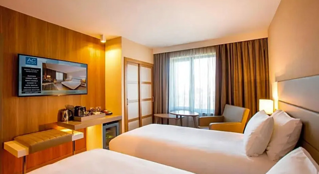 Номер Deluxe AC Hotel by Marriott Manchester Salford Quays