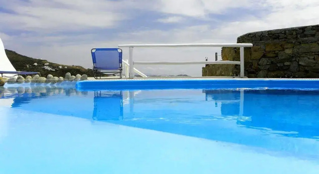 SeaBlue Villas, Rezerwuj Willa Hotele w Faros Armenistis z basenem, Basen