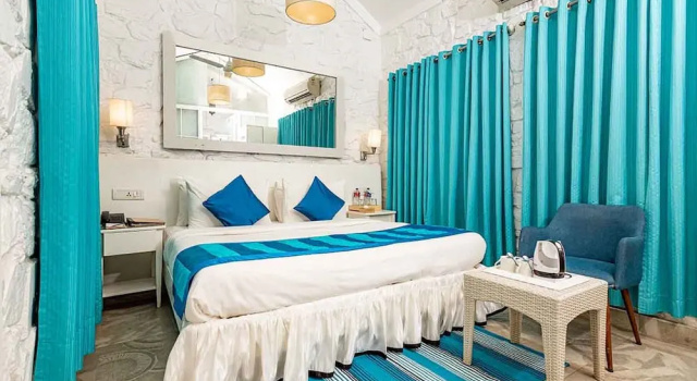 Номер Deluxe с видом на бассейн The Tamarind Hotel - A Boutique Heritage Stay, Anjuna - Goa