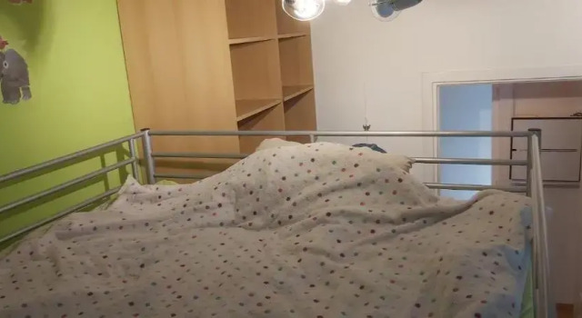 Family 4 rooms apartment in house with garden