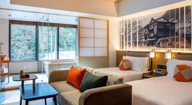 Двухместный номер Standard с видом на горы Hotel Indigo Hakone Gora by IHG