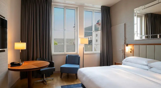 Двухместный номер с видом на Кёльнский собор Hilton Cologne