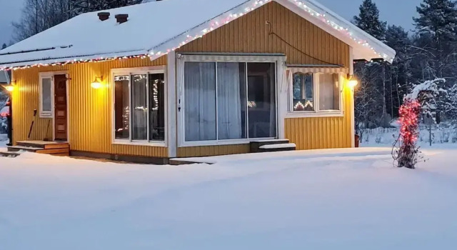 4 Person Holiday Home in Ljusdal, Book Vacation Home Hotels in Gavleborg with Parking, Parking