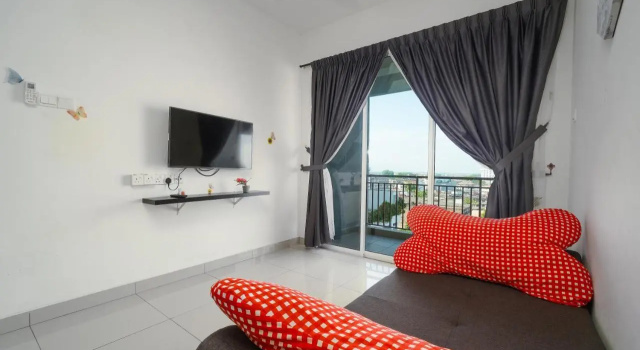 Lovely 2Br Majestic Condo 6 Pax Pool View, Rezervasyon Otel Ipoh Perak, Ipoh Convention Centre yakınında