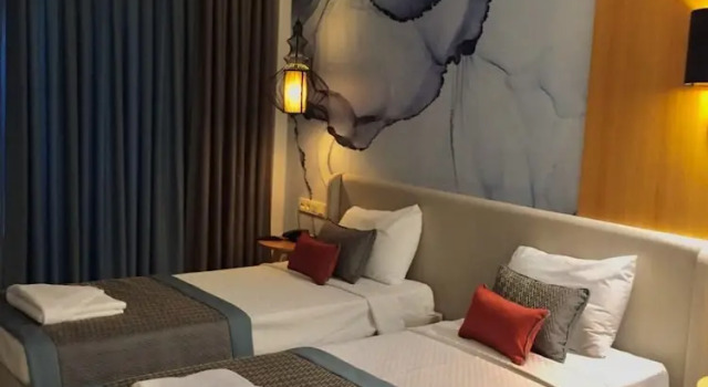 Семейный номер Standard с балконом Çalcalar Otel
