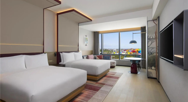 Четырёхместный номер Standard Canopy By Hilton Shanghai Belfry Plaza