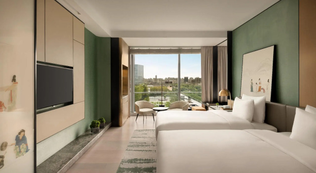 Двухместный номер Deluxe Kempinski Hotel Hangzhou