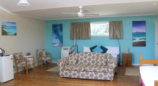 Студия с балконом и с красивым видом из окна Bulwarra Bed & Breakfast