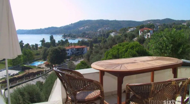 Студия с балконом и с красивым видом из окна Pandora Studios Skiathos
