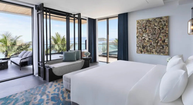 Вилла с бассейном с 4 комнатами oceanfront Villa Le Corail, a Gran Meliá Hotel