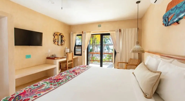 Двухместный номер Standard с балконом и с видом на море Kalimera Beach Hotel