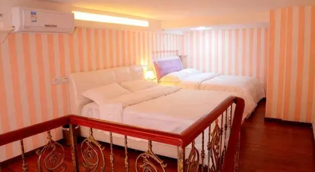Двухместный люкс Дуплекс 8 Days Chain Apartment Hotel Guangzhou Shangcheng International