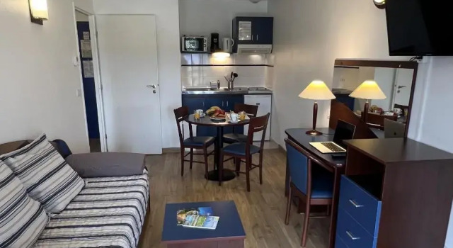 Апартаменты c 1 комнатой с видом на горы Vacancéole - AppartVacances Pyrénées 2000