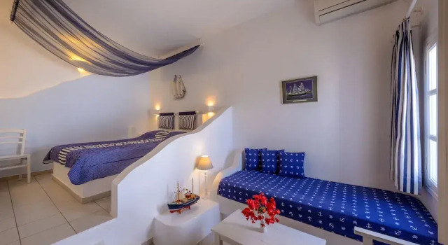 Трёхместный номер Superior с балконом и с красивым видом из окна Chora Resort Hotel & Spa