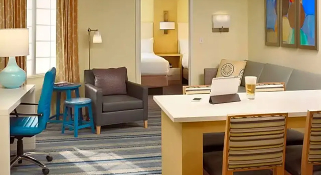 Четырёхместный люкс c 1 комнатой Homewood Suites by Hilton Parsippany-Troy Hills