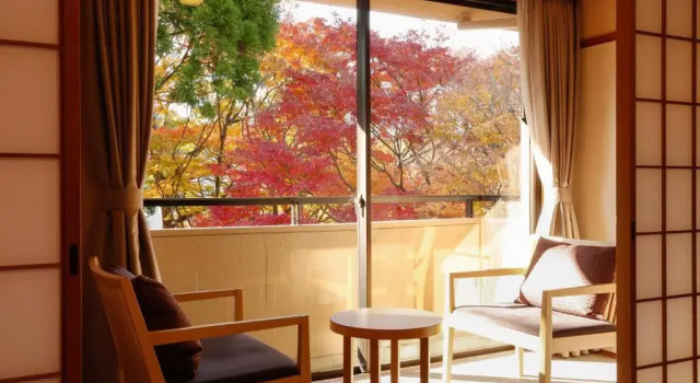 Четырёхместный номер Standard с видом на горы SPA TERRACE Shisui