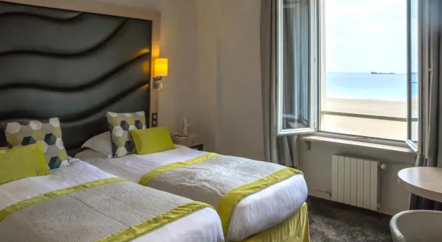 Двухместный номер Transat Emerald с видом на море Grand Hôtel Des Thermes