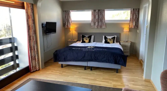 Superior- dobbelt værelse med altan Morgedal Hotel