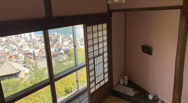Номер 3 Tatami Mats Sakura Onomichi Guest House Miharashi-tei