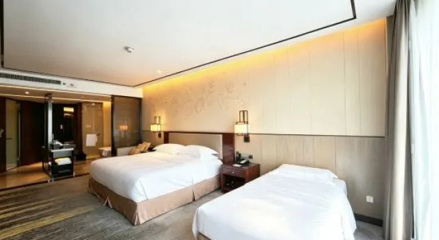 Кровать в общем номере InterContinental Fuzhou by IHG