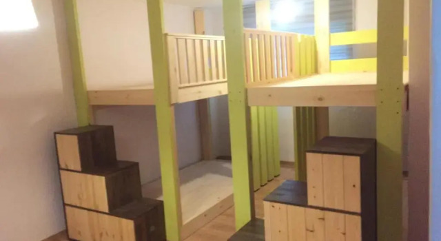 Кровать в общем номере (женский номер) The Guesthouse DMZ Stay