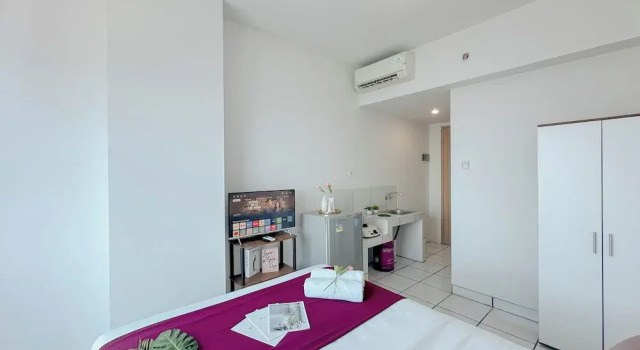 Simple Style Studio At The City Square Surabaya Apartment