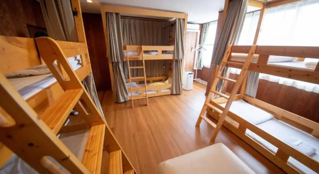 Letto in camerata tune Hostel（ツネホステル館山）