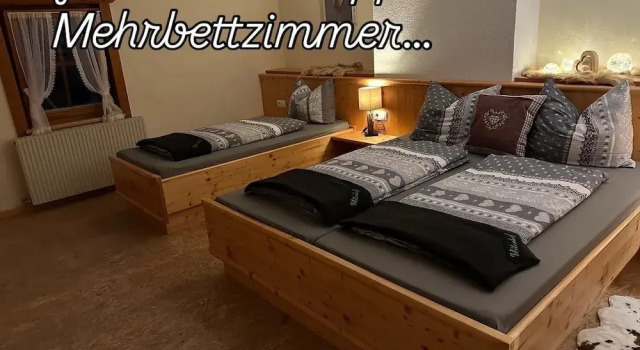 Трёхместный номер Standard с балконом и с видом на горы Veitenhof Alm im autofreien Kaisertal