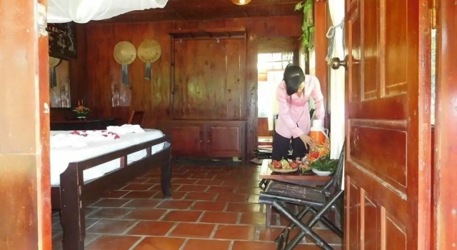 Двухместный номер Standard с видом на сад Mekong Ecolodge