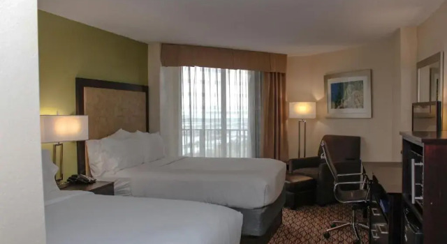 Четырёхместный номер Standard с видом на океан Holiday Inn Corpus Christi Downtown Marina by IHG