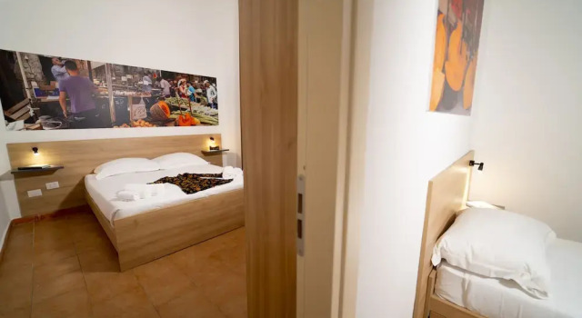 Standard- firedobbelt familie værelse Ballarò Hotel