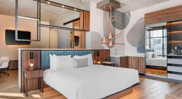 Двухместный люкс c 1 комнатой Cambria Hotel Nashville Midtown