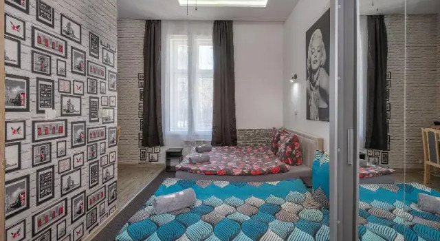 Трёхместный номер Standard 70s Guest room