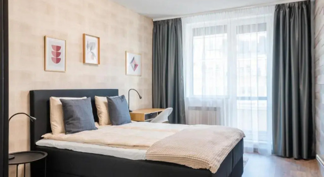 Апартаменты New Stylish 1-bedroom Flat in Business District