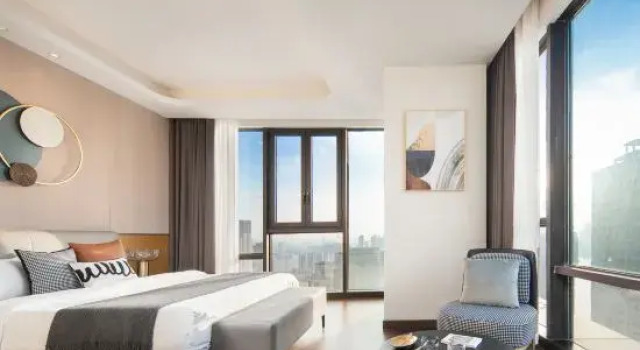 Люкс Standard с видом на реку Beidao Manyu Hotel (Wuhan Greenland International Financial City store)