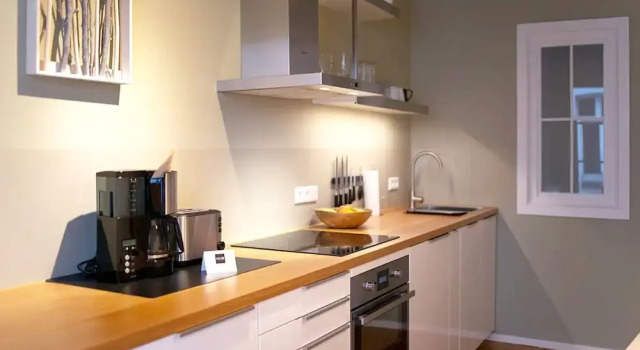 Апартаменты Deluxe с балконом Carl.22 City Appartements
