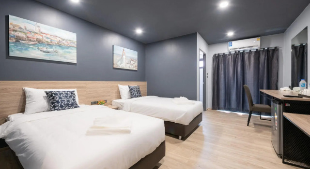 Двухместный номер Superior Oblique Apartment - ออฟบลิค อพาร์ทเมนท์