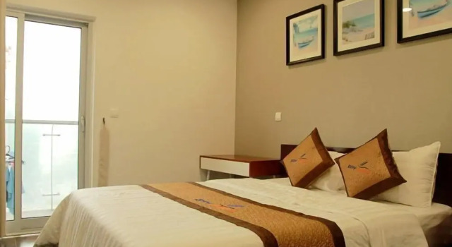 Апартаменты с 2 комнатами с балконом Lancaster Hanoi Service Apartment